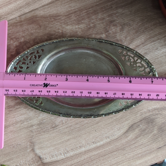 1940s Sheffield Electroplated Silver Tray - Picture 10 of 10